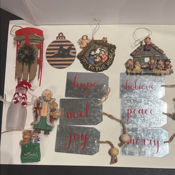 Hallmark Other - Hallmark Vintage Christmas ornaments bundle and other brands